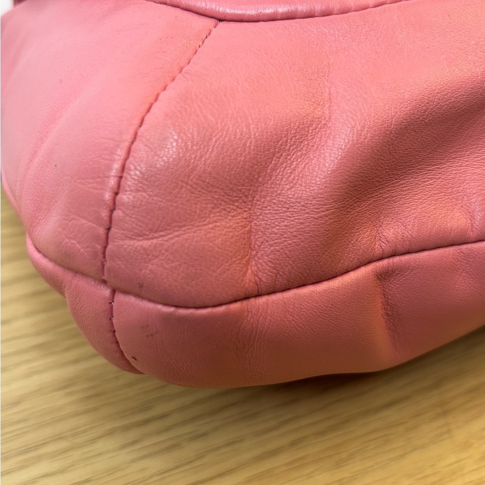 Vintage Coach Kristin Pink Leather‎ Hobo Bag - Picture 12 of 16